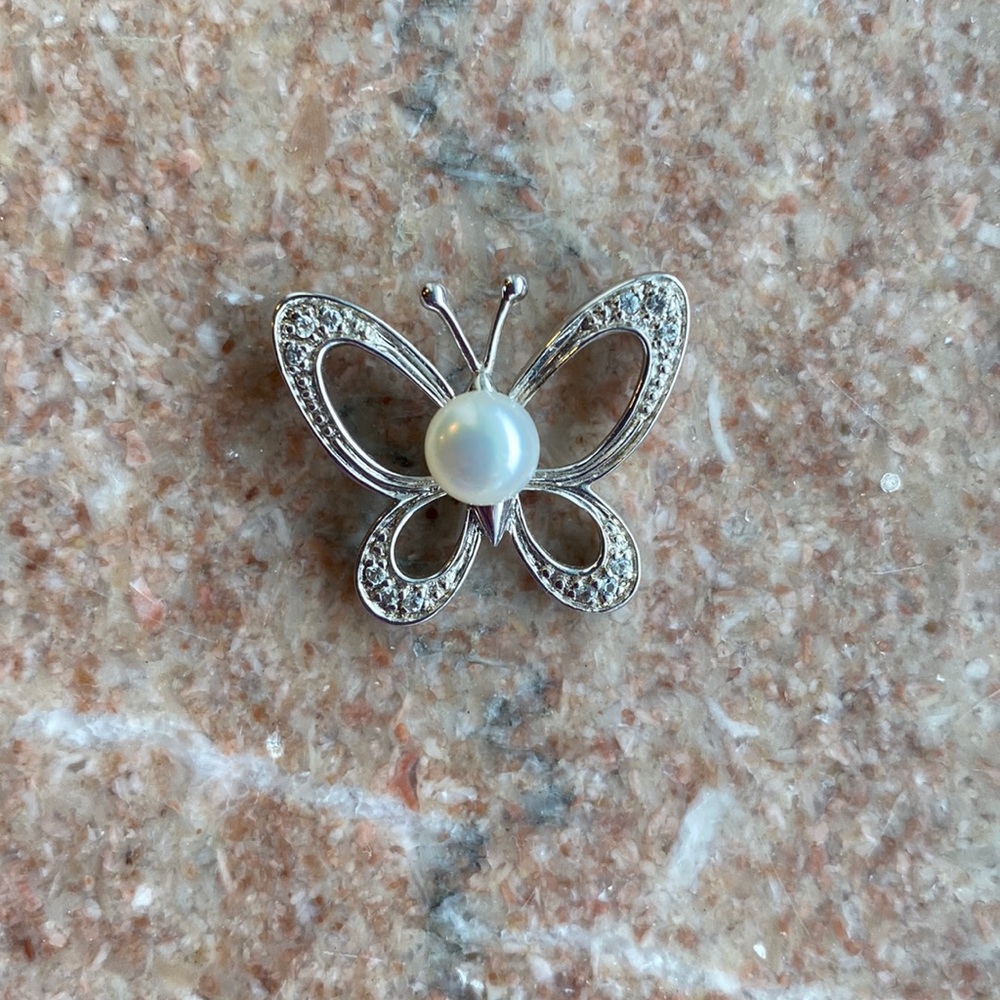 Sterling Silver Butterfly Pendant